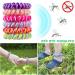 12 Pack Mosquito Repellent Bracelets - DEET Free Bands for Adults & Kids | Individually Wrapped for Outdoor Camping & Travel - Buy Online on GoSupps.com