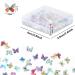 120 Pcs 3D Acrylic Butterfly Nail Charms | 24 Colors Nail Glitter Sets for Summer | Nail Art Decoration DIY Resin Mold Crafts - Buy Online on GoSupps.com