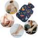 NAANLE 1L Heat Bottle with Chicken Tap & Cover - Warm Water Bottle for Pain Relief Heat & Cold Therapy Ideal for Bed Hands & Feet - Buy Online on GoSupps.com