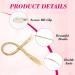 REECHO 22 Golden Blonde Braided Hair Extensions - Pack of 4 | Clip-in Baby Braids for Women - Buy Online on GoSupps.com