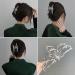 Silver Spider Claw Hair Clips for Women - Metal Non-slip Strong Hold Hair Jaw Clips - Buy Online on GoSupps.com