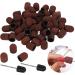 YAOGOHUA 80# Grit Nail Art Sanding Heads Manicure Polishing Grinding Nail Drill Bits Sanding Bands Set - Buy Online on GoSupps.com