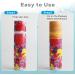 Buy Kryzalite Silicone Travel Bottles Set - 10 Leak-Proof Multi-Color Gadget & Cosmetic Bottles for Safe International Travel - Buy Online on GoSupps.com