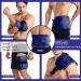 REVIX Reusable Ice Pack for Lower Back Pain Relief - Cold Gel Pack for Back, Shoulder, Hip & Knee - Reduce Swelling & Bruises - 16x9'' Navy - Buy Online on GoSupps.com