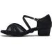 CLEECLI Low Heel Ballroom Dance Shoes - Women's Latin Salsa Practice Dancing Shoes 1.5 Inch Heel ZB14 (Size 7.5, Black) - Buy Online on GoSupps.com