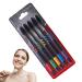 Shop Leryveo Soft Bamboo Coal Toothbrushes - 5 Pack with Soft Bristles | Eco-Friendly Dental Care in Various Colors for the Moon Family - Buy Online on GoSupps.com