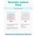 Vegan Dual-Sided Clean Face Cleansing Pads - 60 Soft Natural Pads for Double Cleansing & Makeup Removal - Hypoallergenic Exfoliation - Buy Online on GoSupps.com