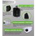 TheFitLife Noise Reduction Ear Plugs - Reusable Silicone High Fidelity Earplugs (White) - 23dB SNR for Musicians, Concerts, Shooting - 3 Sizes, Ultra Comfortable - Buy Online on GoSupps.com