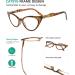 Eyekepper Cateyes Women's Reading Glasses - Tortoise 1.75 Magnification | Stylish & Comfortable International Shipping - Buy Online on GoSupps.com