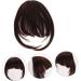 Mikinona Bang Clip Hair Air Bangs Woman Fake Bangs Clip in Hair Bangs Hair Accessories Bangs Hair Clip Fake Hair Bangs Clip in Bangs Hair Bangs Extensions 25X15X2CM Dark Red - Buy Online on GoSupps.com