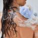 Bath Shower Sponge Loofahs 60g Mesh Pouf Shower Ball Exfoliating - Pack of 6 - Buy Online on GoSupps.com