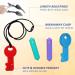 Chew Necklaces for Sensory Kids - Silicone Chew Toys for Children with ADHD, Autism, Anxiety - 4 Pack by Olugu - Buy Online on GoSupps.com