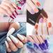 wakaniya Poly Nail Gel Kit 8 Colours Poly Nail Gel Kit Quick Nail Extension Enhancement Gel for Beginners DIY Nail Art Easy to Apply 8 * 15ML White Pink Blue - Buy Online on GoSupps.com