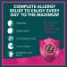 Antihistamine Allergy Relief Diphenhydramine HCL 25mg - 24 Caplets for Adults & Children - Decongestant for Nasal Allergies Runny Nose & Itchy Throat - Fast Acting Relief - Buy Online on GoSupps.com