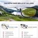 Skyway 3 Pack Reading Glasses for Men - Metal Frame Blue Light Blocking Glare Protection 3x Gray 1.5 Diopters - International Shipping - Buy Online on GoSupps.com