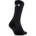 Under Armour Adult Cotton Crew Socks - 6 Black/Gray Pairs (Size Large) - Buy Online on GoSupps.com