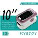 Rechargeable Pulse Oximeter Fingertip - Fast SpO2 & Heart Rate Monitor with OLED Screen - USB Charging & Lanyard for Sports & Aviation - Buy Online on GoSupps.com