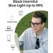 Cyxus Blue Light Filter Glasses - Anti-Blue Light for Laptops Tablets & Smartphones - Classic 00-Black - Non-Prescription - Buy Online on GoSupps.com