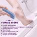 Ever Ready Dual Action Cellular Glass Pumice Stone for Feet Callus Remover/Foot Scrubber 4 x Pack - Buy Online on GoSupps.com