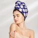 Buy Baseball Pattern Microfiber Hair Towel - Soft Super Absorbent & Quick Dry Hair Wrap for Women - Ideal for Long Curly & Thick Hair - Buy Online on GoSupps.com