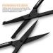 Utopia Care Professional Stainless Steel Beauty Scissors Set - Hairdressing Eyebrows Nasal Hair Ear Screens & Nail Scissors - Safe Black Skin Scissors for All Your Grooming Needs - Buy Online on GoSupps.com
