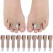 Toe Splints for Straightening 10PCS Skin-Friendly Breathable Hammer Toe Straightener with Fasten Tape Hammer Toe Corrector for Women Overlapping Toe Crooked Toesand Hand Finger Correcting