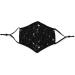 WEDDINGSTAR Airplane Adult Washable Cloth Face Mask with Filter Pocket - Reusable & Adjustable | 3-Ply Breathable Fabric - Buy Online on GoSupps.com