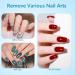 Gel Nail Polish Remover 3 Pack - Professional Soak-Off for Easy Use | International Shipping - Buy Online on GoSupps.com