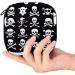 Guantierendiy Sanitary Napkin Storage Bag Portable Period Bag for Women Teen Girls Skull Print Pattern Menstrual Cup Pouch Nursing Pad Holder (Multicolor) Color 7 - Buy Online on GoSupps.com