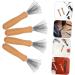 UKCOCO 4pi ces Nettoyeur De Brosse Cheveux Lot De Peignes Pour Enlever Poils Incrust s De Diff rents Types De Cheveux - Buy Online on GoSupps.com