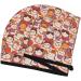 Hair Towel Wrap with Button - Quick Drying Towel Turban for Hair | Maneki-Neko Cats Design - Shop Now - Buy Online on GoSupps.com
