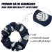 12-Piece Volleyball Sport Hair Scrunchies - Silk Satin Elastic Hair Ties for Players - Multicolor Volleyball Team Gifts - Buy Online on GoSupps.com
