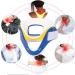 Naked Traction Ears Neck Stretcher Collar - Adjustable & Breathable Cervical Support for Spine Alignment & Neck Pain Relief - Buy Online on GoSupps.com