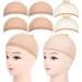 Fandamei 6 pieces hair network nylon wig caps wig caps wig cap set undercase cap.