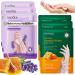 Masque Main 6 Paires Gants Hydratants Miel Lavande Masques Hydratants pour les Mains Hydrate Profond ment la Peau Endommag e pour S che et Craquel e R parent la Peau Rugueuse (Vert)