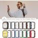 16 Pack COMMUTER Apple Watch SE (2nd Gen) Screen Protector - 2022 New Hard PC Protective Cover with Tempered Glass Film - Fits iWatch SE/6/5/4 40mm - Multiple Colors - Buy Online on GoSupps.com