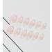 24 Pcs Ombre Short Square Press on Nails with Glue - Pink White False Nails for Women - Buy Online on GoSupps.com