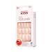 KISS Salon Natural Nail - Break Even White | 1 Pack | Shop Internationally for Stunning Nails - Buy Online on GoSupps.com