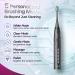 SEAGO Electric Toothbrush - 8 Soft Bristle Heads Pressure Sensor 5 Modes Rechargeable Travel Case - Optimal Dental Care for Adults - Buy Online on GoSupps.com