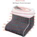 Plush Electric Foot Warmer with 3 Temperature Settings | Soft Gray Heating Pad | Overheating Protection & Auto Shut-Off - Buy Online on GoSupps.com