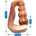 Hathkaam Rosewood Handheld Massage Roller - 7 Inch Full Body Pain Relief Therapy - Buy Online on GoSupps.com
