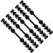 Mask Extender 5 PCS TOOVREN Adjustable Ear Savers for Masks, Mask Strap for Reducing Ear Pain, Face Mask Extender Strap, Mask Straps for Back of Head, Mask Holders to Protect Ears, Mask Extender Strap Black