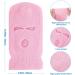 2-Piece Knitted Full Face Ski Mask Balaclava Set in Red | Winter Outdoor Sports Cover - Buy Online on GoSupps.com
