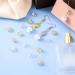 ANCIRS 100 Pack Flower Bead Caps Toppers for Jewelry Findings - Gold & Silver | DIY Craft Earrings Bracelets Necklaces Pendant - Buy Online on GoSupps.com