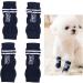 Pssopp Elbow Protectors for Dogs Elbow for Pets Cute Pack of 4 Stylish Letter Pattern Comfortable Elastic for Large Dogs for Small Dogs (L) - Buy Online on GoSupps.com