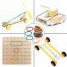 Grevosea 1000 Pieces Rubber Bands | Colorful Soft Elastic Hair Ties for Women & Kids | Perfect for Ponytails & Pigtails - Buy Online on GoSupps.com