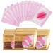 paminify Lip Masks Sheet Moisturizing Crystal Collagen Pink Under Eye Mask Gel Anti-Aging Eye Patches Dark Circle Remover 30 Packs with Box Pink pink eye mask set