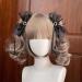 AJOIDR Cute 3D Hair Clip with Heart Ribbon Bowknot Women Hairpin Easy to Use Perfect for Daily Life Parties Weddings Blue-2pcs - Buy Online on GoSupps.com