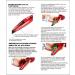 Berta 1875W Folding Hair Dryer - Dual Voltage Travel Blow Dryer with Negative Ions 2 Heat & Speed Settings - Red - Buy Online on GoSupps.com