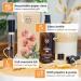 Bionoble Organic Castor Oil 100ml - Cold Pressed for Lashes, Eyebrows, Hair, Beard & Nails - Vegan & Cruelty Free - Glass Bottle with Pipette, Pump & Mascara Kit - 100% Pure Natural Castor Oil - Buy Online on GoSupps.com